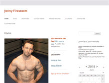 Tablet Screenshot of jonnyfirestorm.com
